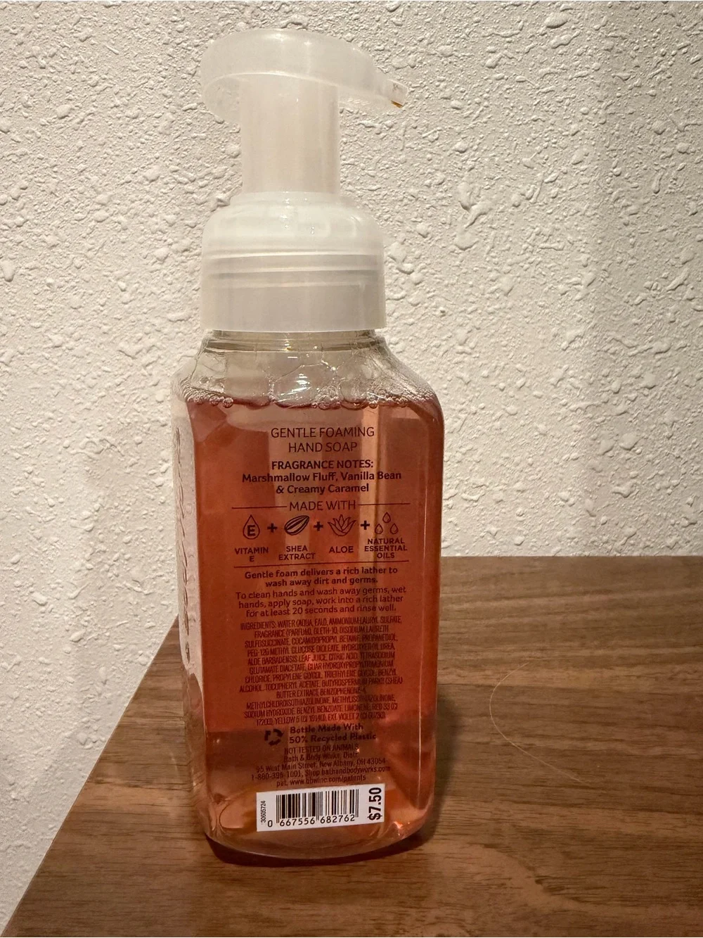 Bath & Body Works Boardwalk Vanilla Cone Foaming Hand Soap